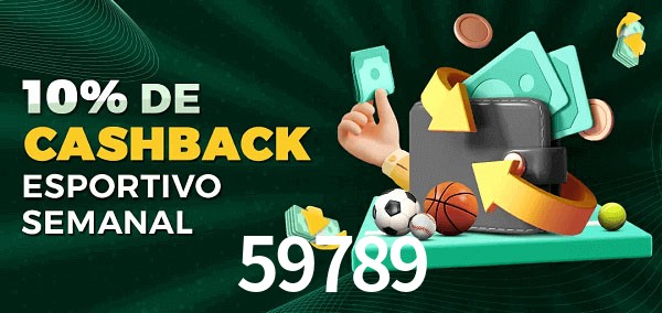 10% de bônus de cashback na 59789