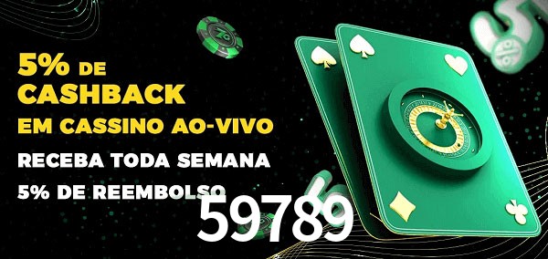 Promoções do cassino ao Vivo 59789